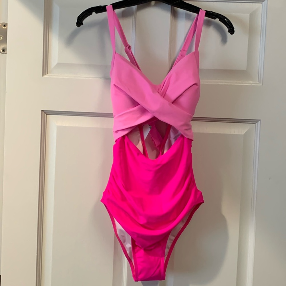 Swimsuit One Piece Colorblock